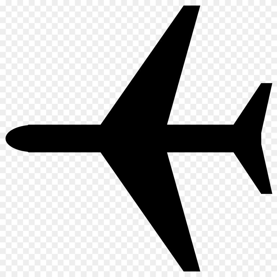 Bsicon Flugr Clipart, Symbol, Cross, Aircraft, Airliner Free Transparent Png