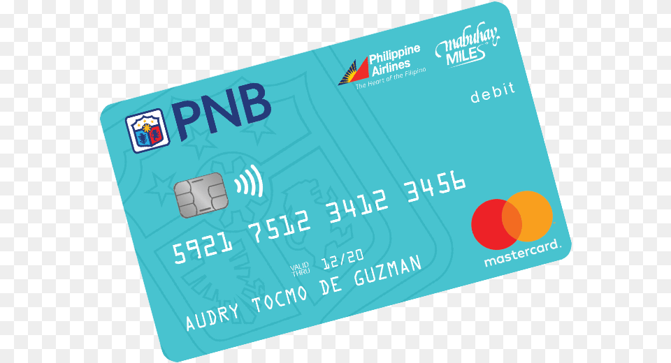 Bsp Visa Debit Card Application Form Pnb Mabuhay Miles Debit Card, Text, Credit Card Free Png Download