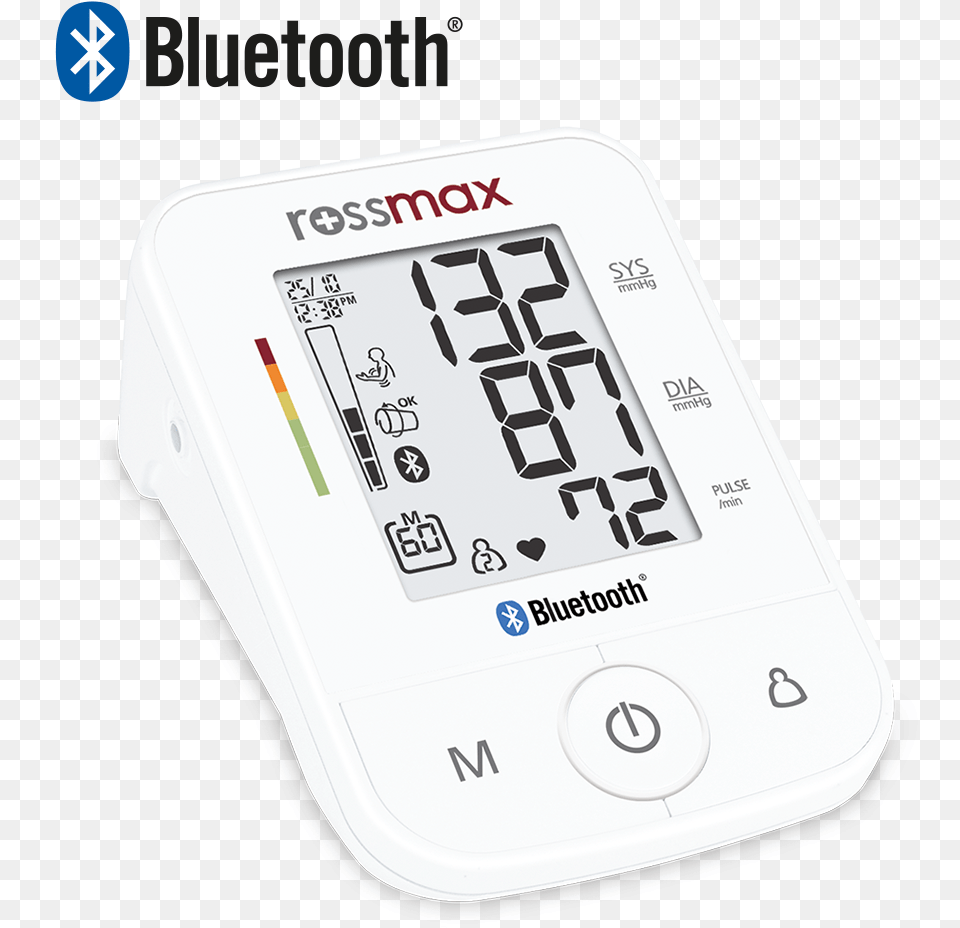 Bt Automatic Bluetooth Blood Pressure Monitor Rossmax Rossmax X3 Automatic Blood Pressure Monitor, Computer Hardware, Electronics, Hardware, Mobile Phone Png
