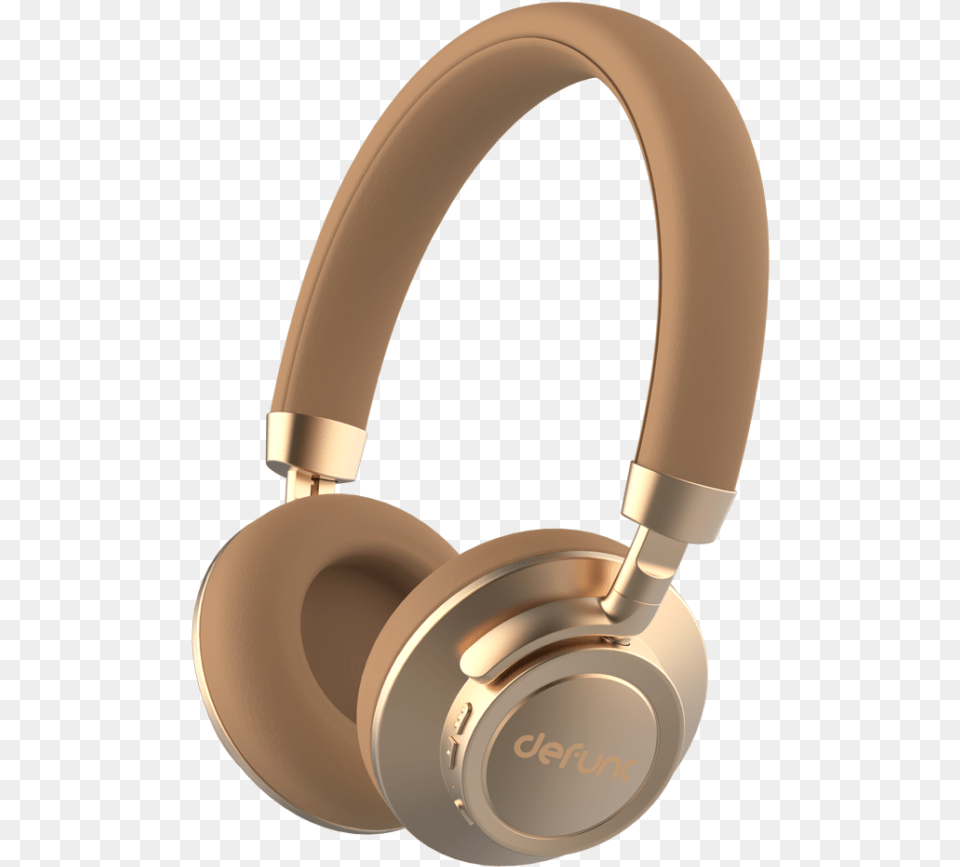 Bt Headphone Plus Defunc Gold Headphones, Electronics Png Image