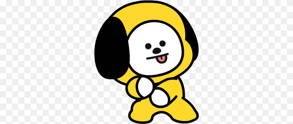 Bt21 Chimmy Gif, Plush, Toy, Baby, Person Png