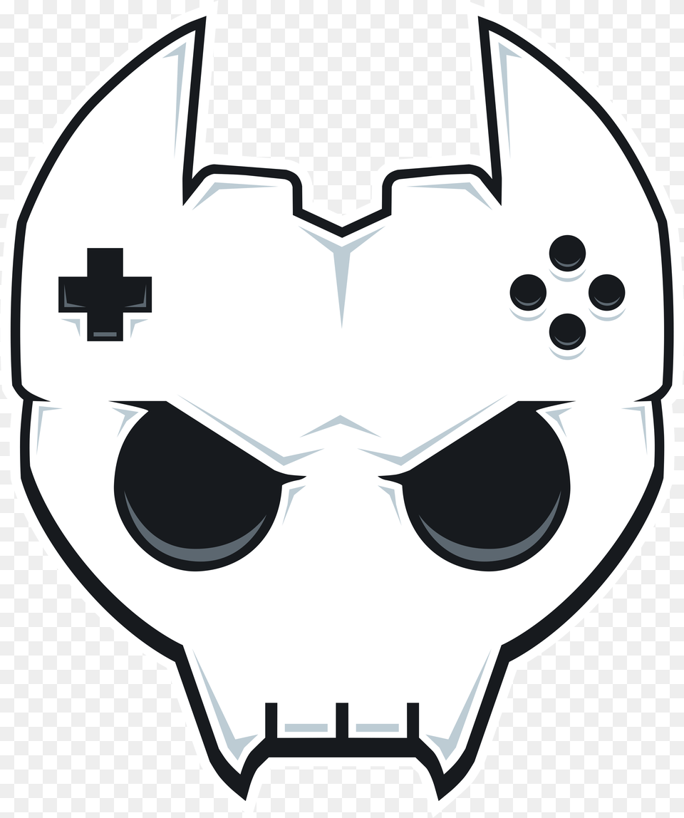 Btc Skull Logo Products From Blame The Blame The Controller Logo, Mask, Device, Grass, Lawn Free Transparent Png