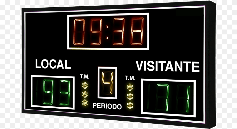 Bth 125 Parking Visiteurs, Scoreboard Free Transparent Png