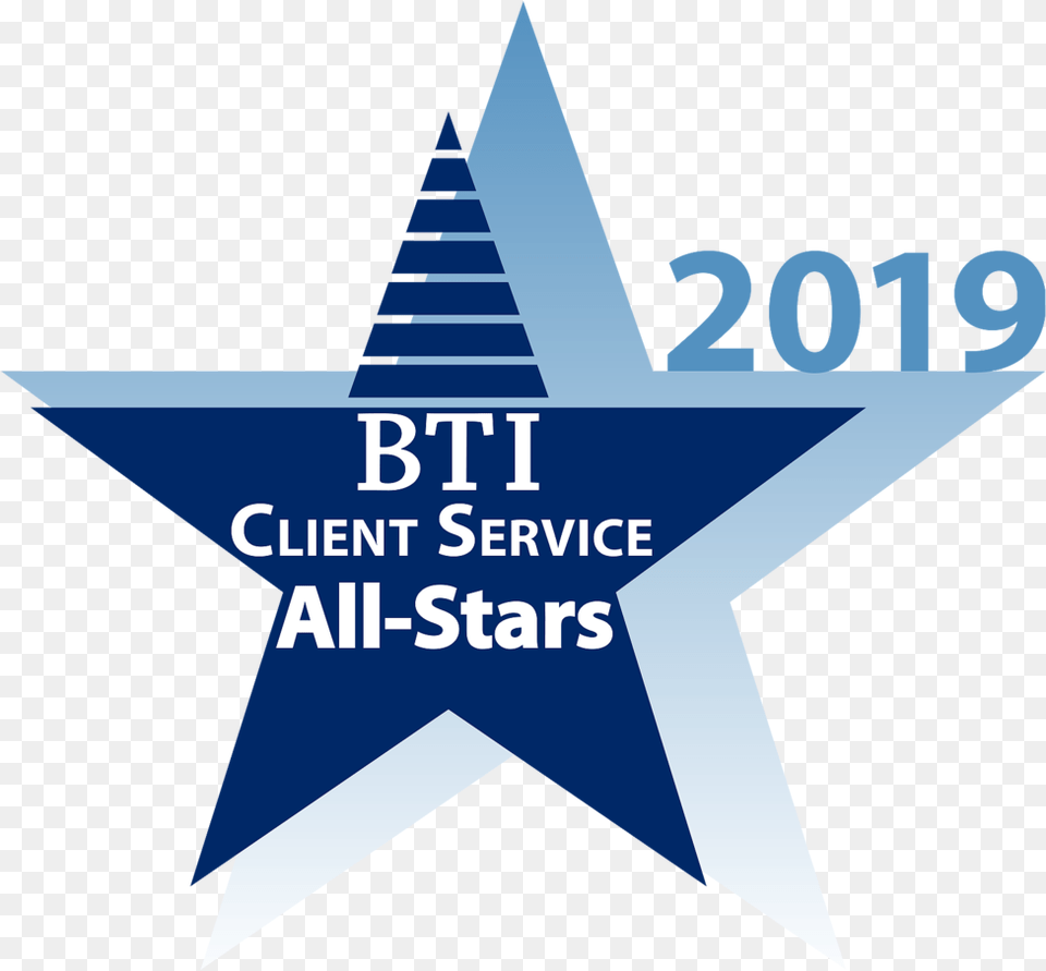 Bti Client Service All Stars For Law Firms U2014 Bti Consulting Bti Client Service All Stars 2019, Star Symbol, Symbol, Logo Png Image
