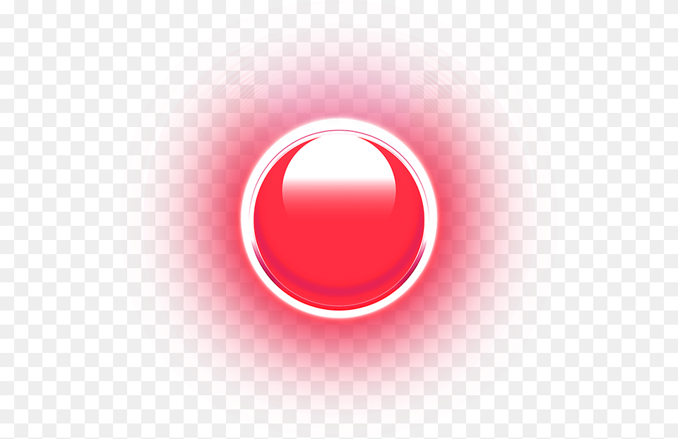Btn Glow Red Circle, Plate Png Image