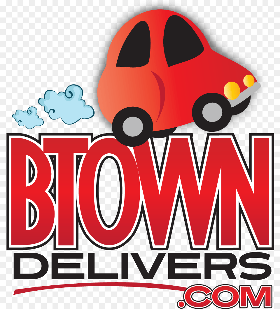 Btown Delivers Bloomington Indiana Restaurant Delivery, Advertisement, Poster, Dynamite, Weapon Free Png Download