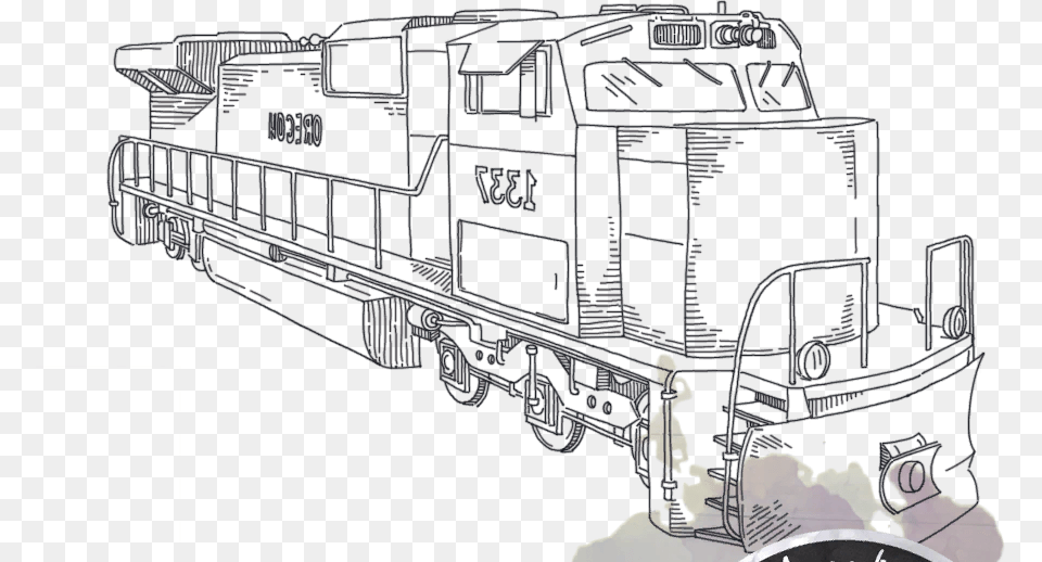 Bts Back To Front Train Train, Locomotive, Railway, Transportation, Vehicle Free Png