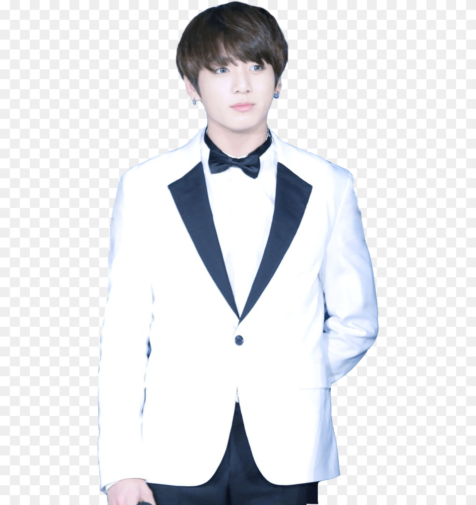 Bts Bangtan Jungkook Baground Jungkook Suit, Accessories, Tie, Shirt, Tuxedo Free Png Download