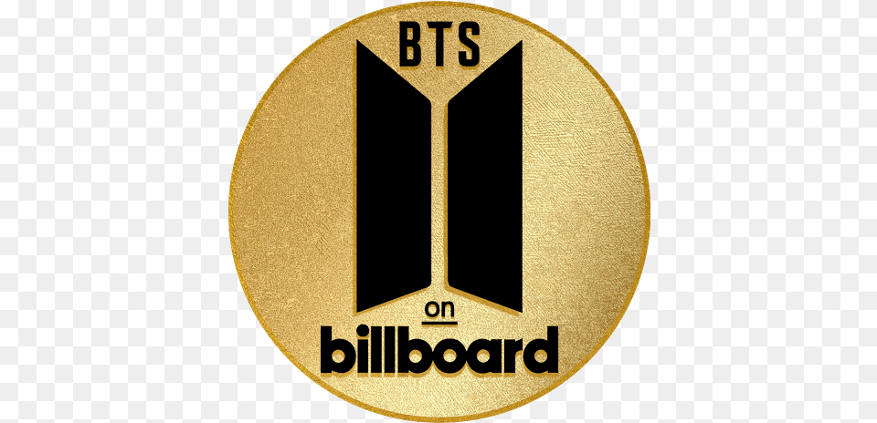 Bts Billboard, Gold, Logo, Badge, Symbol Png