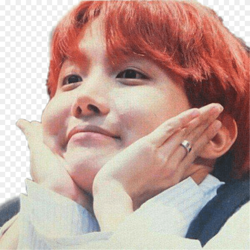 Bts Btsjhope Jhope Jhopebts J Hope Hobie Hoseok Cheeks, Accessories, Baby, Portrait, Earring Png