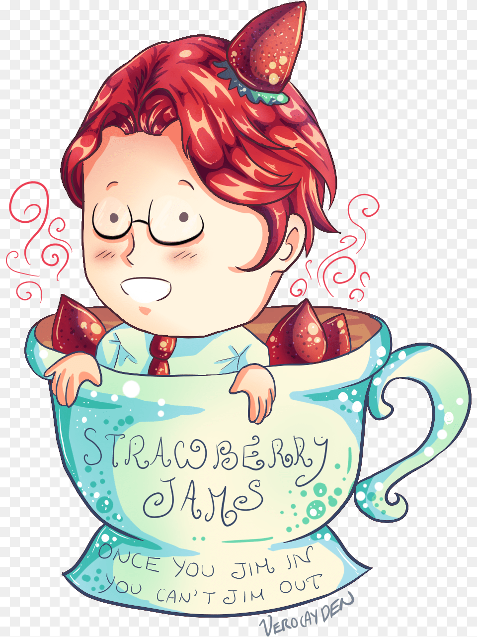 Bts Chibis Coffee Version Verocayden Download Serveware, Cup, Elf, Baby, Face Free Png