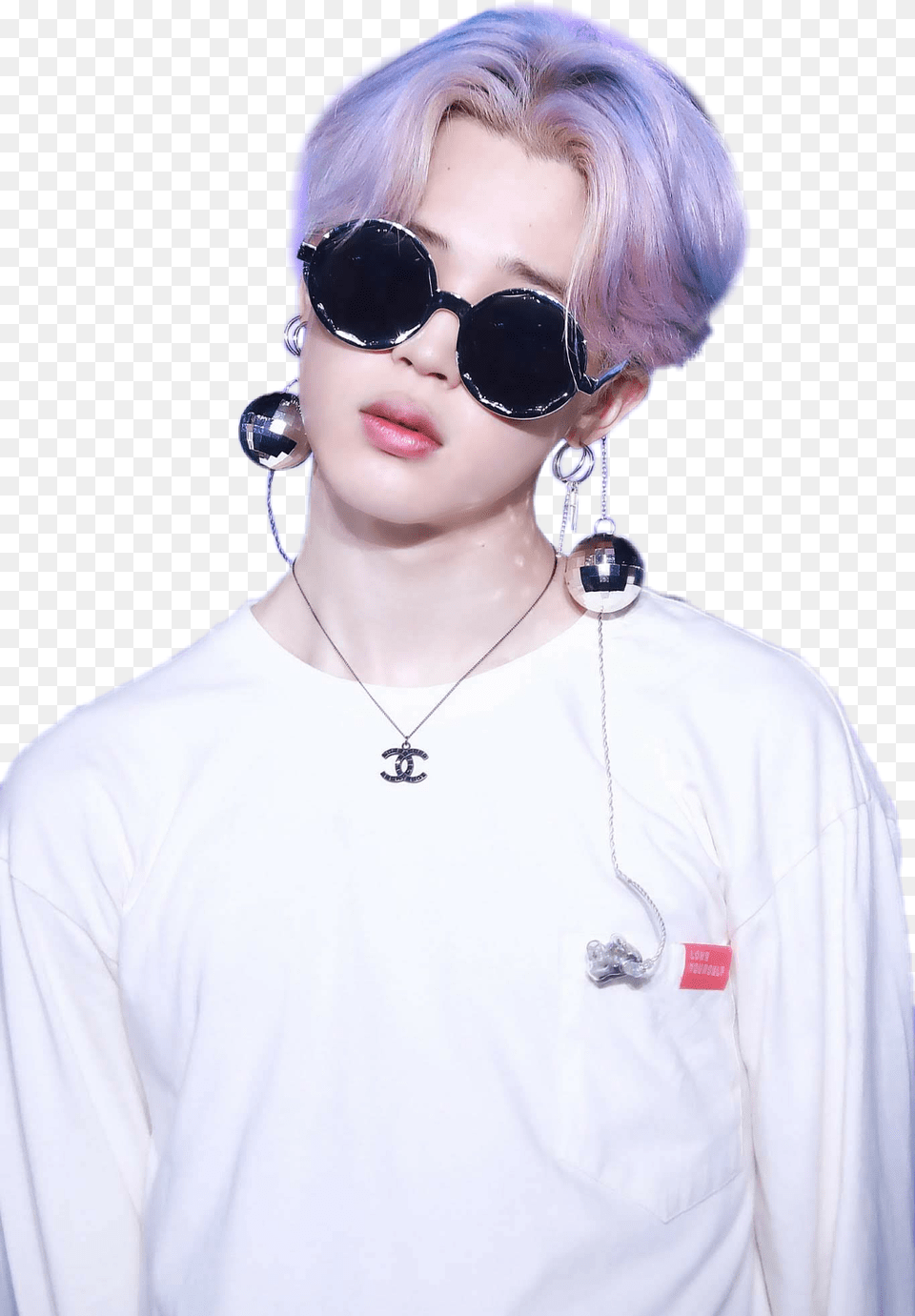 Bts Chimin V Ochkah, Accessories, Hair, Person, Jewelry Png