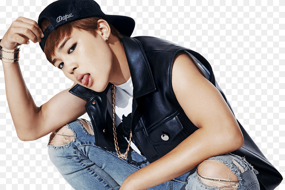 Bts Dark And Wild Jimin, Vest, Clothing, Person, Pants Free Png Download