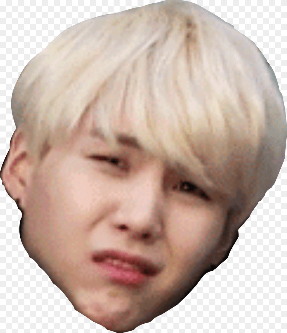 Bts Derp Bts Funny Face, Blonde, Hair, Head, Person Free Transparent Png