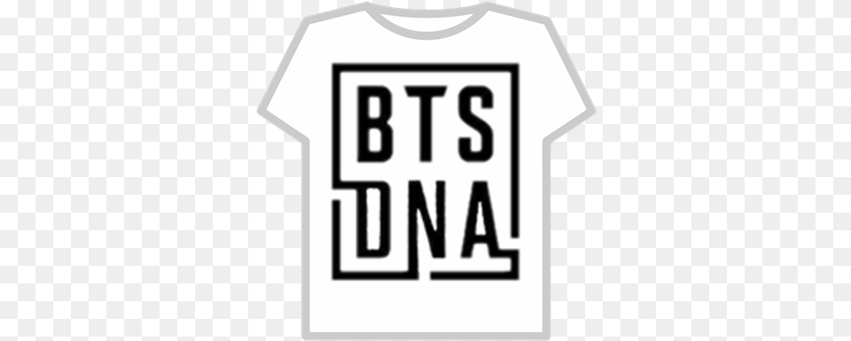 Bts Dna Logo Roblox Vanossgaming, Clothing, T-shirt, Shirt Free Transparent Png