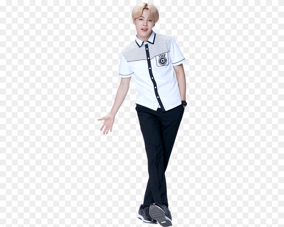 Bts Germany Jimin 12 Bts Jimin In School Uniform, Accessories, Person, Tie, Formal Wear Free Transparent Png