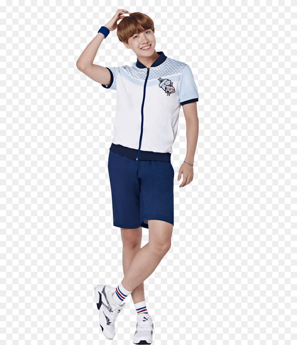 Bts Jhope And Hoseok Bts Jhope School Uniform, Clothing, Shorts, Boy, Shoe Png Image