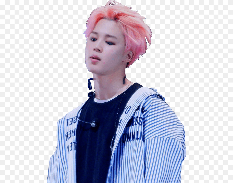 Bts Jimin Bts Pink, Adult, Person, Woman, Hair Free Png