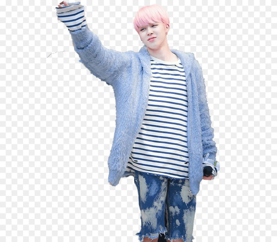 Bts Jimin Spring Day Outfit, Clothing, Coat, Sweater, Knitwear Free Png Download