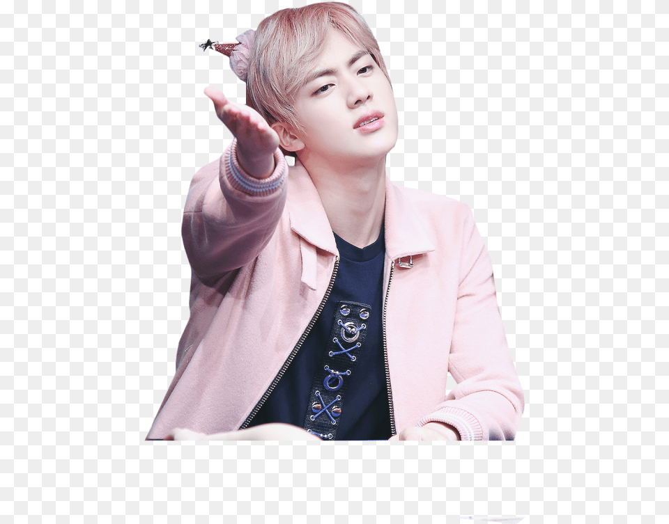 Bts Jin, Woman, Sleeve, Person, Long Sleeve Free Transparent Png