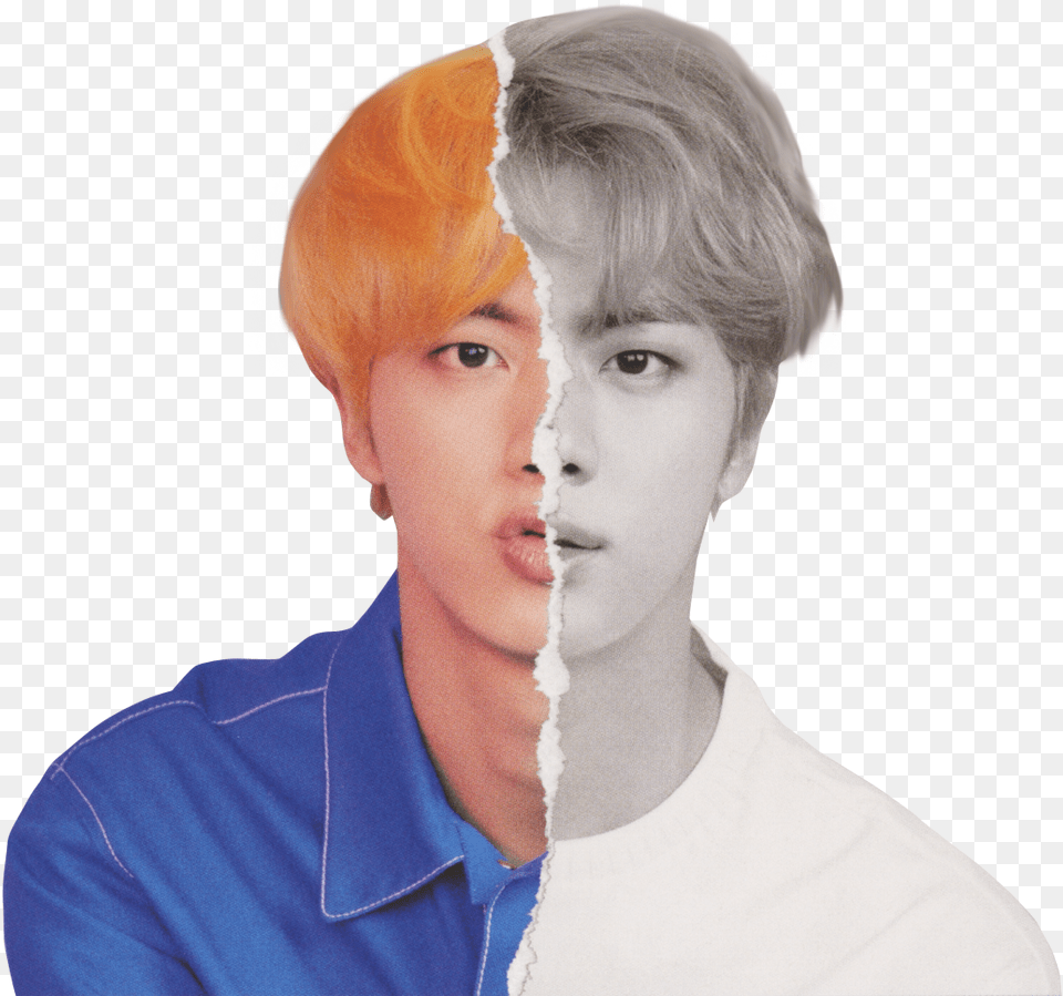 Bts Jin And Seokjin Image Love Yourself Answer Scans, Adult, Face, Female, Head Free Transparent Png