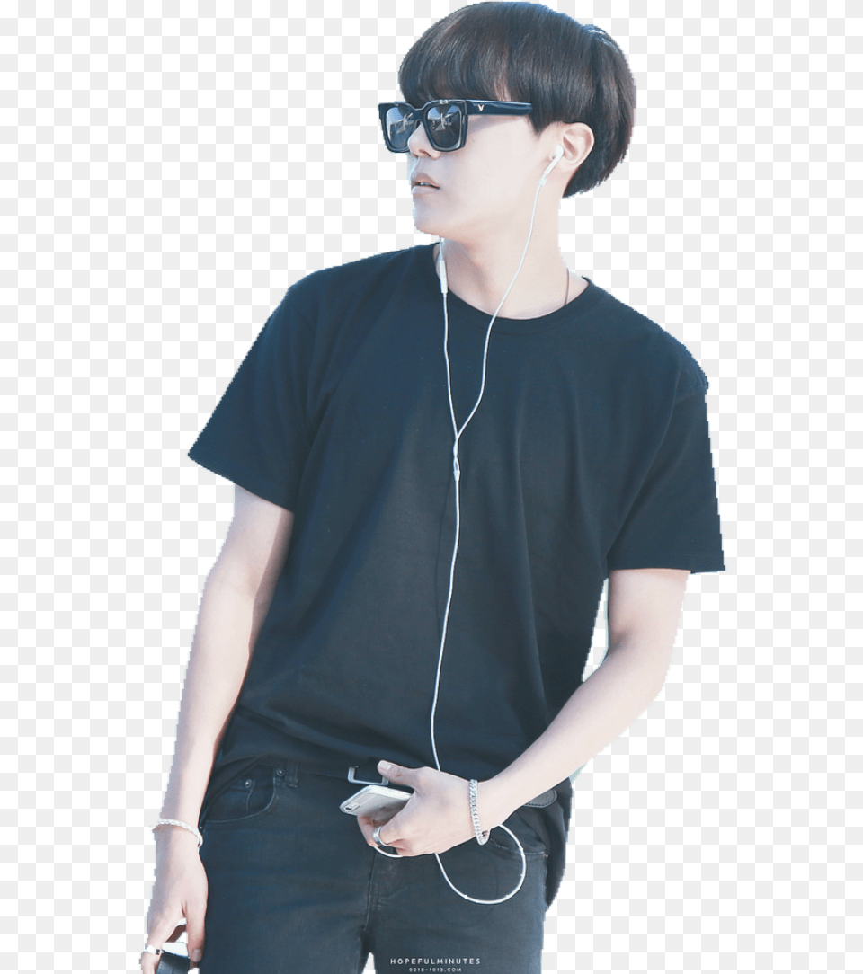 Bts K Pop Rapper J Hope Dancer Goodbye Clipart Jhope Transparent Bts, Accessories, Sunglasses, Person, Man Free Png