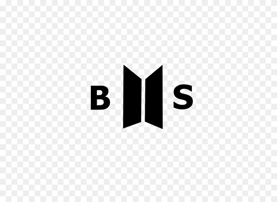 Bts Logo Greeting Card For Sale, Gray Free Png Download