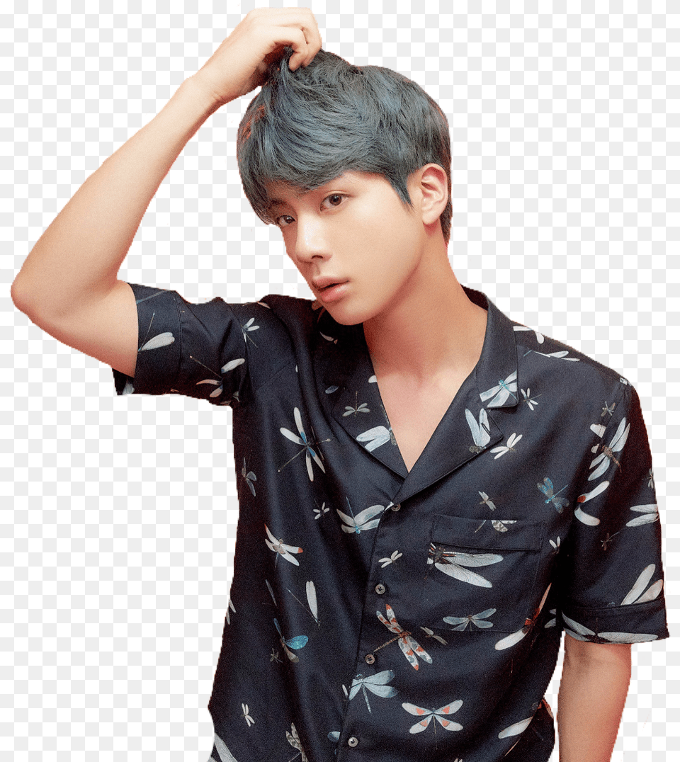 Bts Map Of The Soul Jin Bts Wallpaper Cool, Blouse, Clothing, Adult, Sleeve Free Png Download