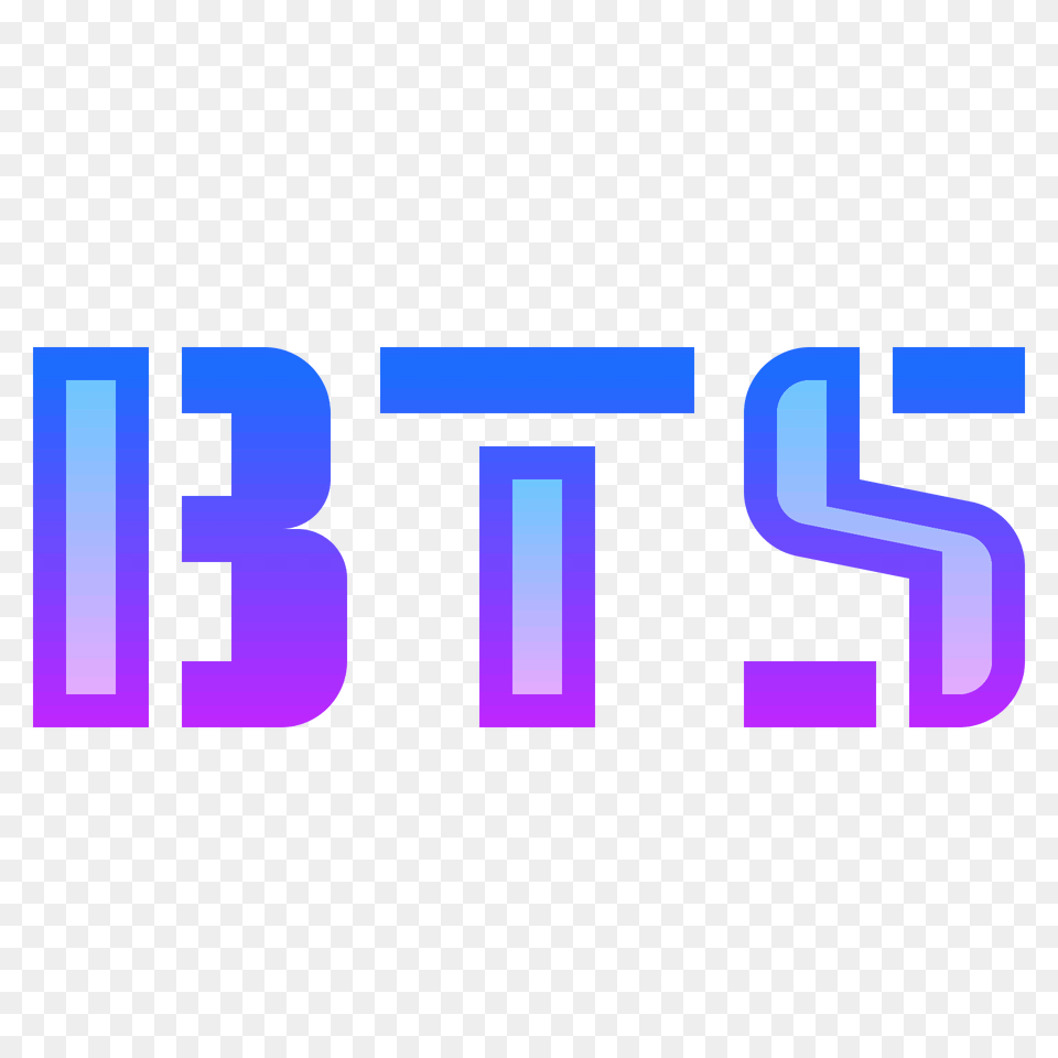 Bts Old Logo Icono, Light, Text Png