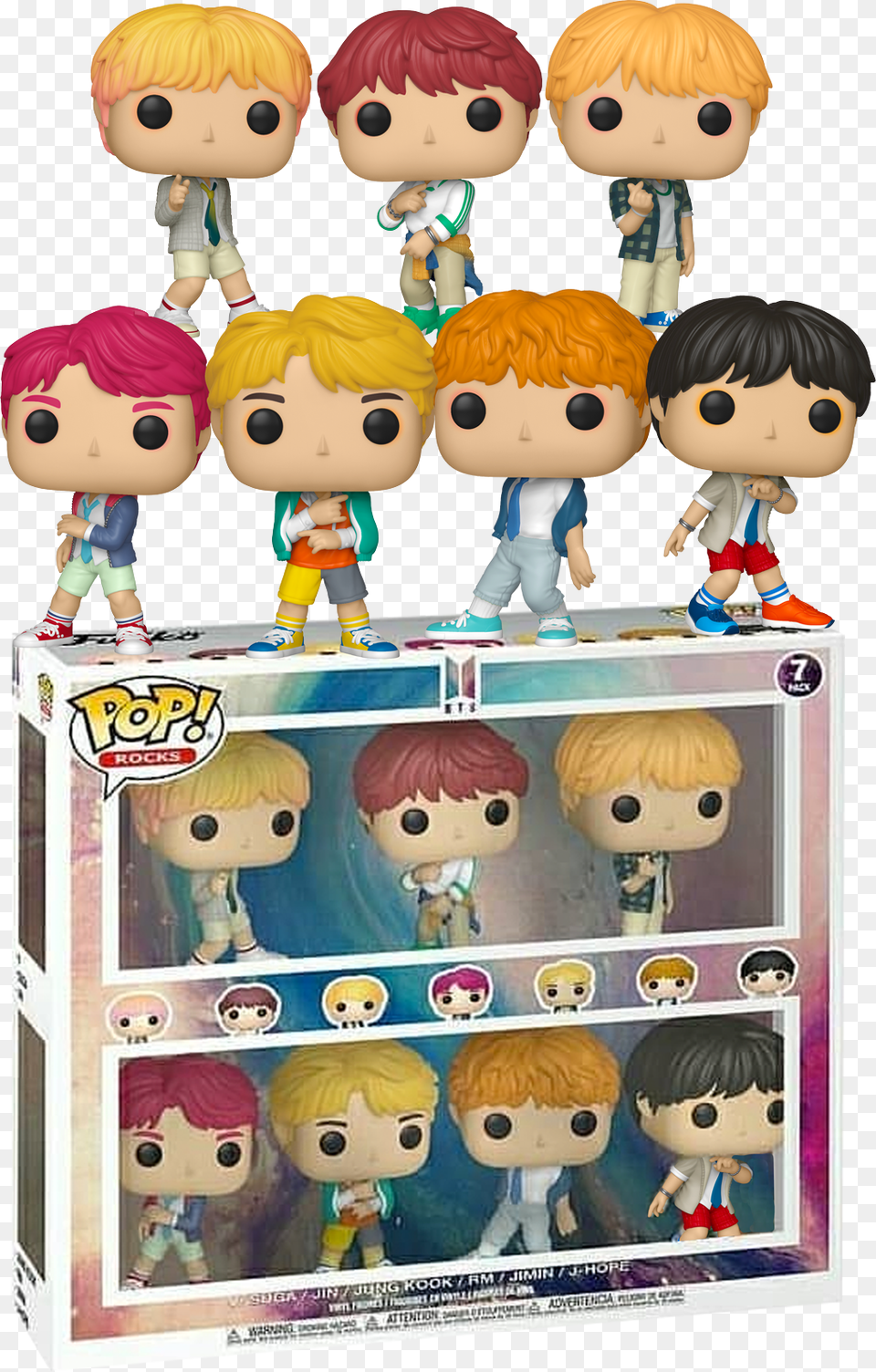 Bts Pop Vinyl, Doll, Toy, Baby, Person Png