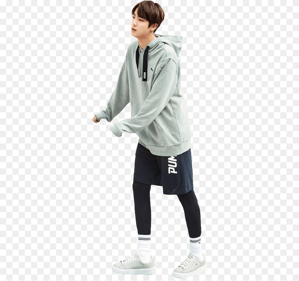 Bts Puma, Sweatshirt, Sweater, Sleeve, Long Sleeve Free Transparent Png