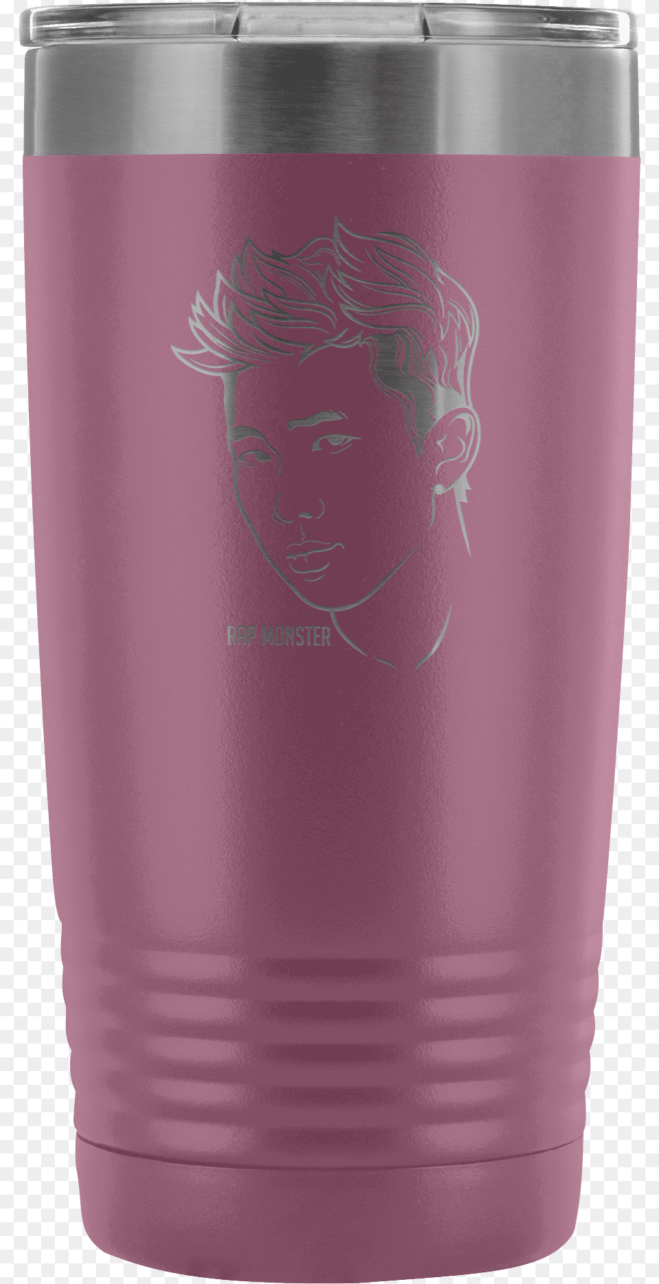 Bts Quotrap Monsterquot Tumblers Tumbler, Steel, Face, Head, Person Free Png