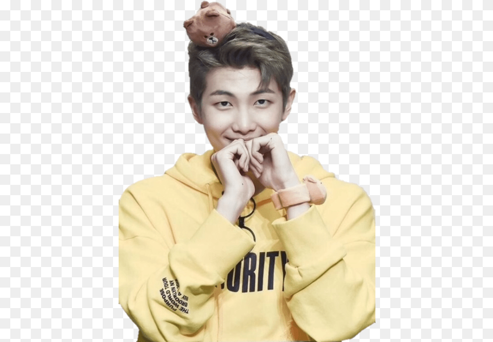 Bts Rap Monster And Kim Namjoon Image Rap Monster Bts, Head, Person, Face, Photography Png