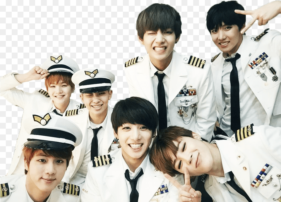 Bts Scenarios Transparent Bangtan For Your Dash, Officer, People, Captain, Person Free Png