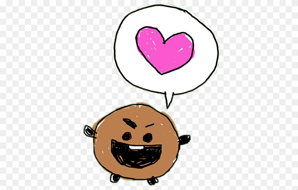 Bts Shooky Freetoedit, Balloon, Face, Head, Person Free Png Download