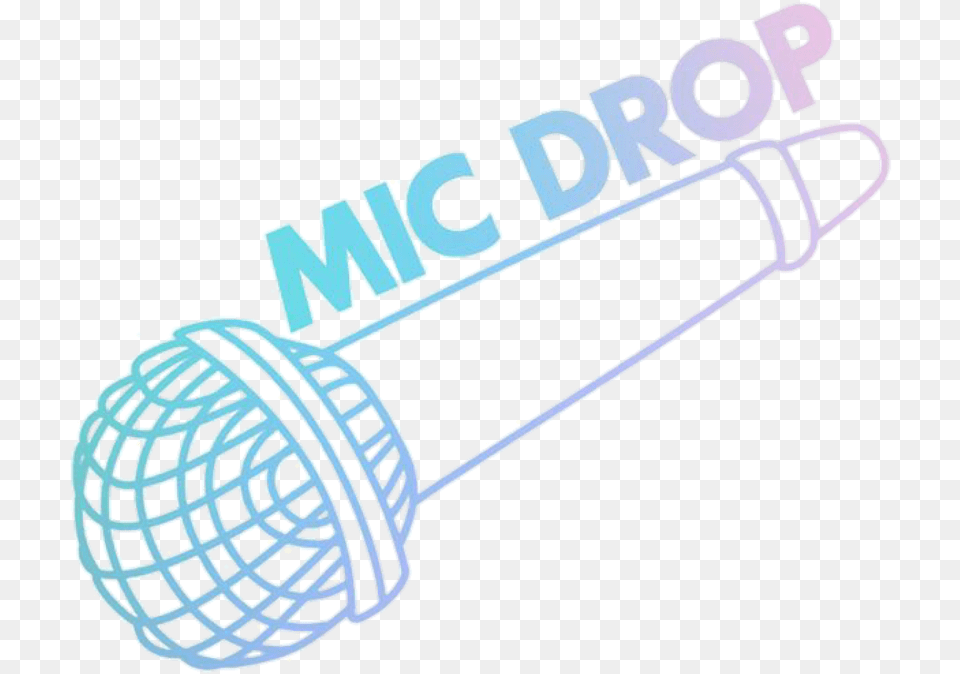 Bts Song Names Clipart Mic Drop Bts, Electrical Device, Microphone, Smoke Pipe Free Transparent Png