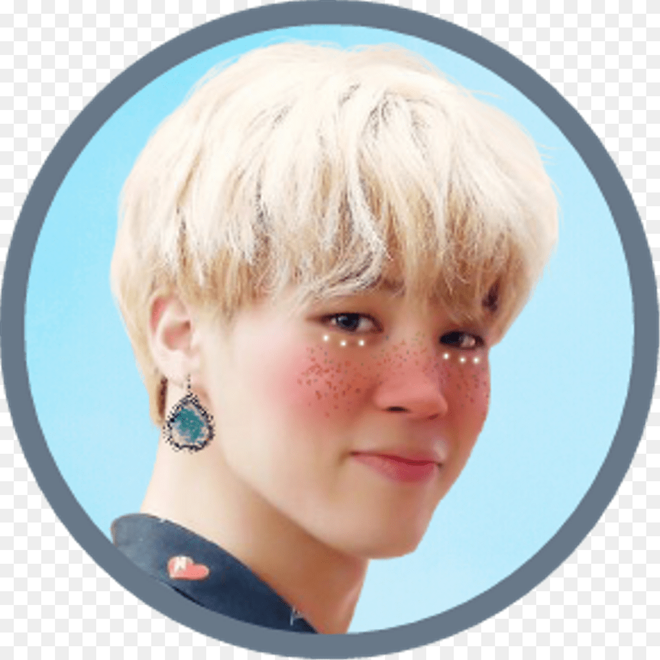 Bts Stickers Jimin Love Yourself Era, Face, Head, Person, Photography Png