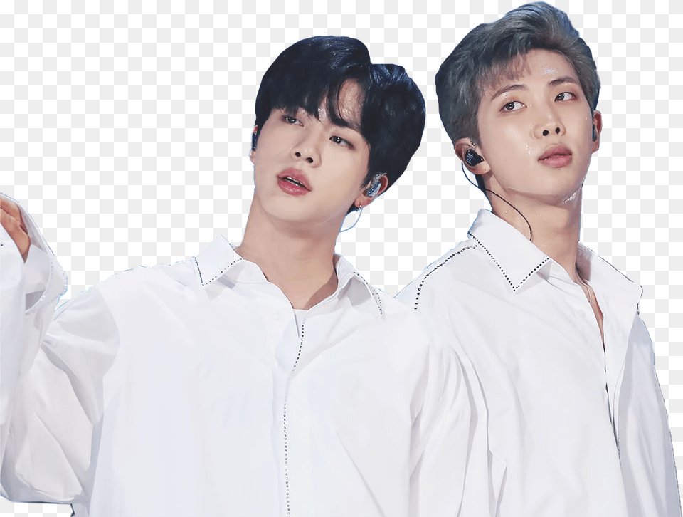 Bts Stickers Namjin, Clothing, Shirt, People, Person Free Png