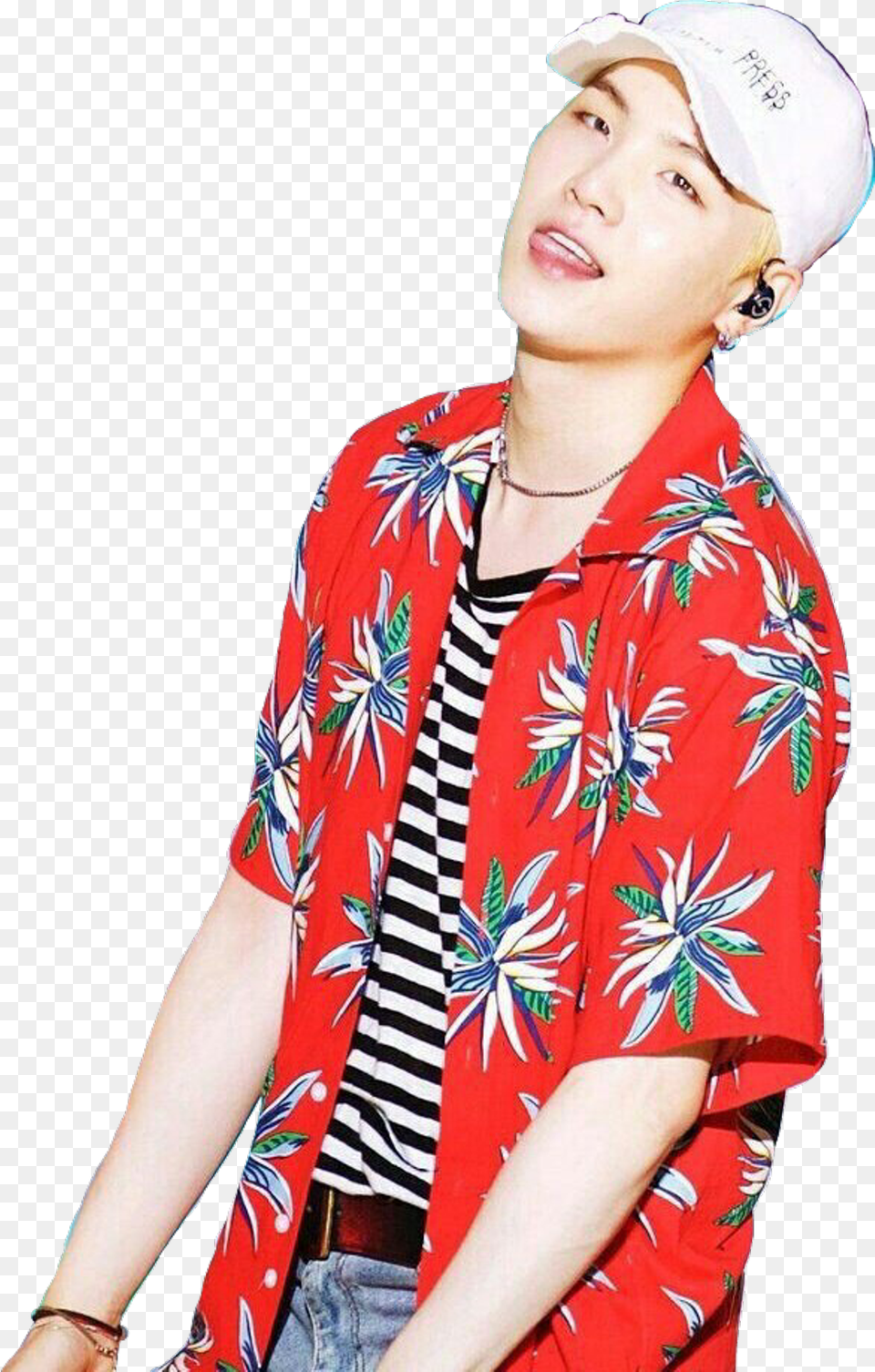 Bts Suga Min Yoongi Pngkpop Pngbts Pngsuga Suga In Fire Era, Baseball Cap, Beachwear, Sleeve, Cap Png Image