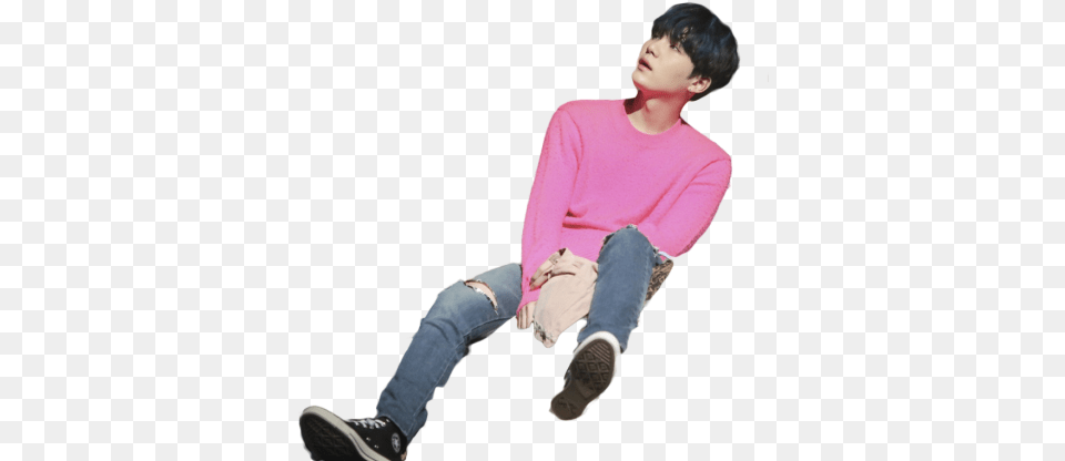 Bts Suga Spring Day, Person, Clothing, Footwear, Long Sleeve Png Image