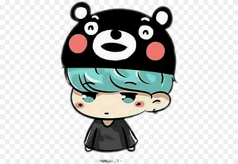 Bts Suga Suga Chibi, Book, Comics, Publication, Sticker Free Png