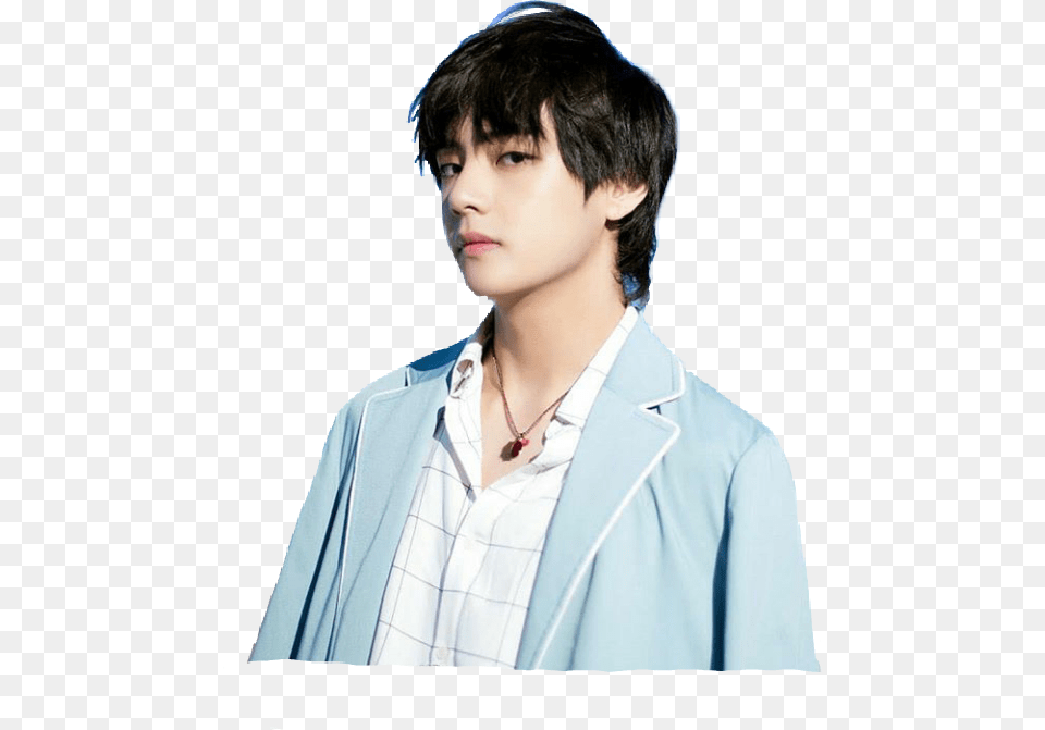 Bts Taehyung Black Hair, Accessories, Person, Male, Teen Png Image