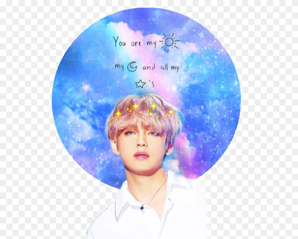 Bts Taehyung Kimtaehyung Kimtaehyungaesthetic Galaxy V, Boy, Male, Person, Teen Png