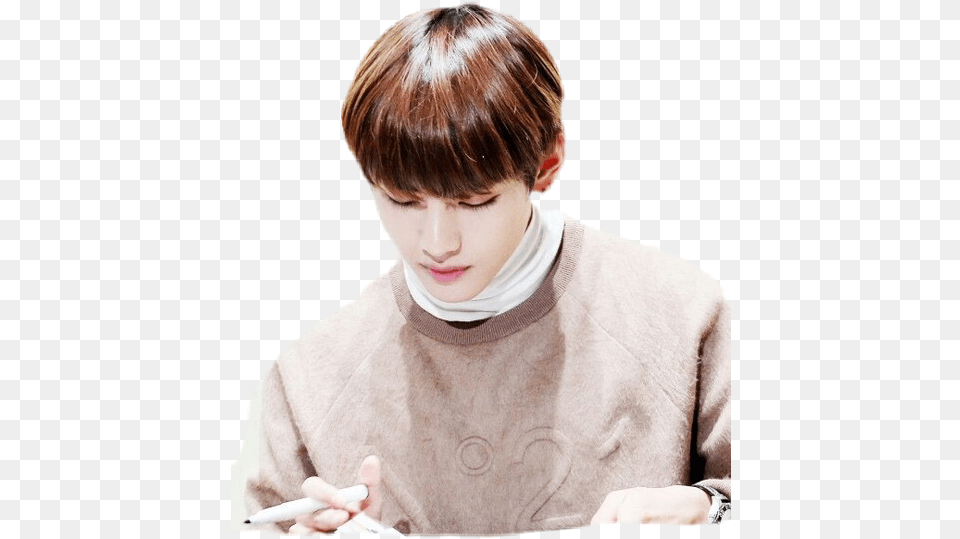 Bts Taehyung Transparent Background, Face, Head, Person, Photography Png Image