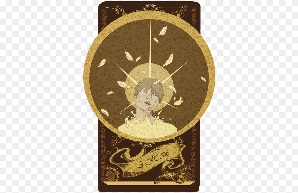 Bts Tarot Cards, Baby, Person, Art Png Image