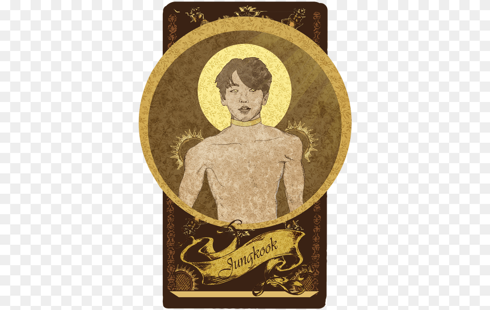 Bts Tarot Cards, Art, Painting, Adult, Person Free Png Download