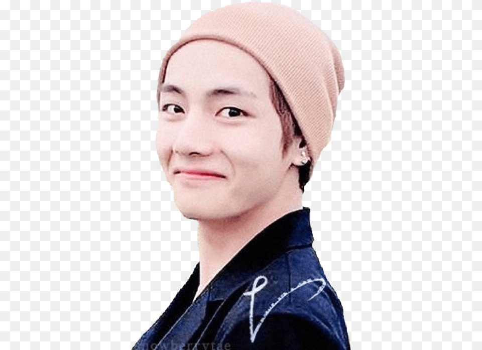 Bts Tumblr Here Are Two Of Taehyung Like Or Reblog Taehyung, Beanie, Cap, Clothing, Hat Free Transparent Png
