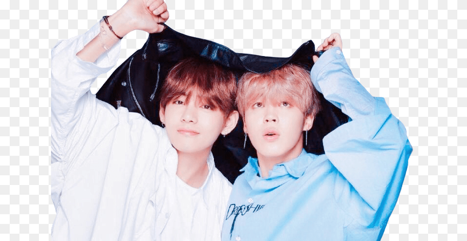 Bts V And Jimin, Head, People, Person, Face Free Png Download