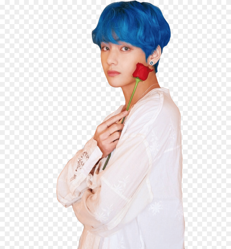 Bts V And Taehyung Image Taehyung Sticker Picsart, Adult, Female, Hair, Person Free Png