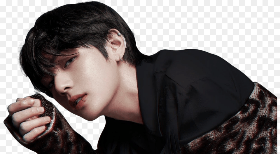 Bts V Bangtan Kpop Asia Sexy Sticker V Love Yourself Tear Concept, Portrait, Photography, Person, Head Free Png Download